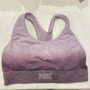 PINK Racerback Ombré Sports Bra